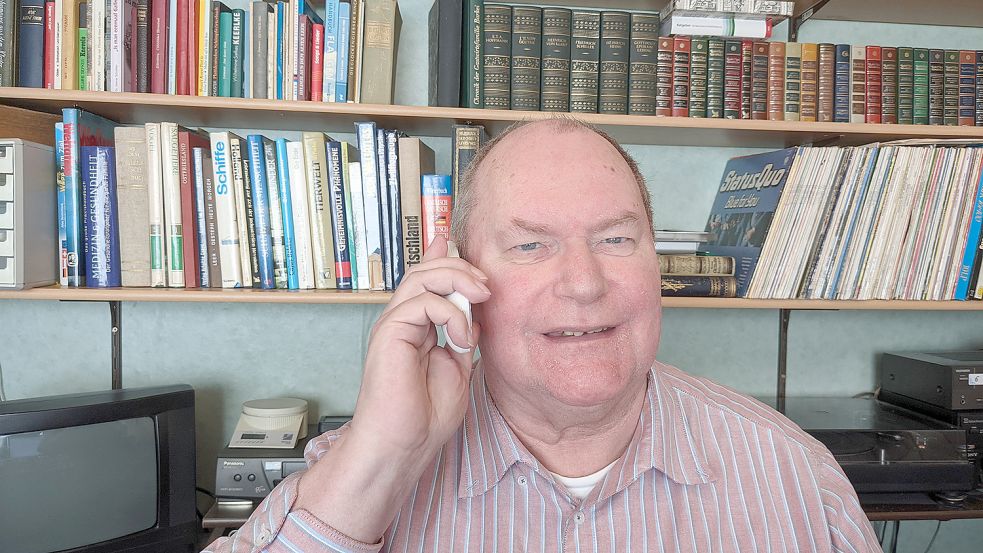 Hat immer viel um die Ohren: Wilfried Heikens. Der Nortmoorer ist Vorsitzender des Senioren- und Behindertenbeirates in der Samtgemeinde Jümme. Foto: privat