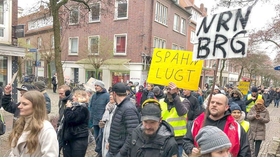 Demo vom 4. Dezember. Foto: OZ