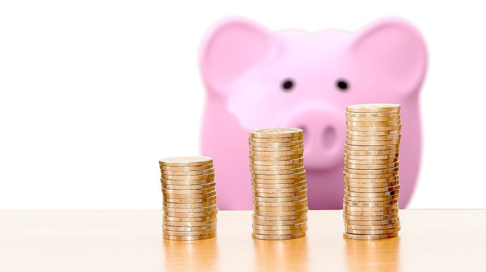 Dass eigene Sparschwein zu füllen, ist für die Stadt Wiesmoor derzeit nicht drin - ganz im Gegenteil. Sie muss mit Angespartem Defizite ausgleichen und auch neue Kredite aufnehmen. Symbolfoto: Pixabay