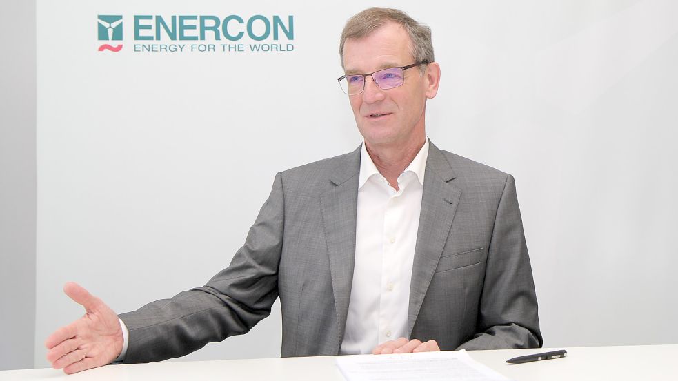 Enercon-Chef Dr. Jürgen Zeschky führt Enercon seit Anfang dieses Jahres. Foto: Enercon