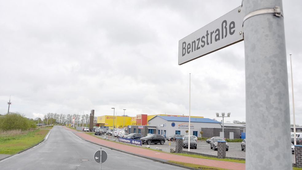Am Gewerbegebiet Benzstraße sucht die Stadt nach Fördermöglichkeiten für eine Erschließung. Foto: Kierstein