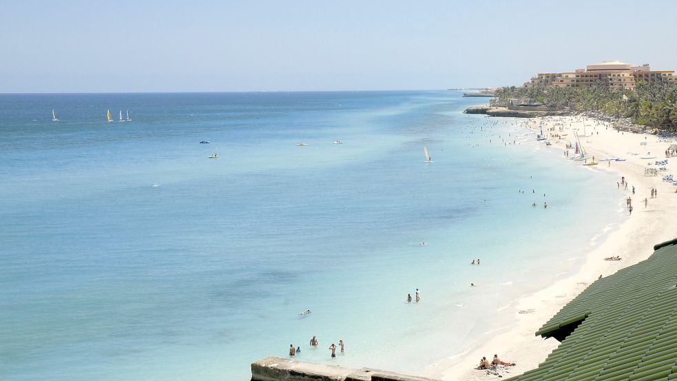 Traumhaft: Der Varadero Beach auf Kuba. Foto: imago-images/Roberto Morejon