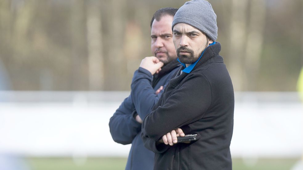 Die Emder U15 wird von Paolo Körver (vorne) trainiert. Foto: Doden