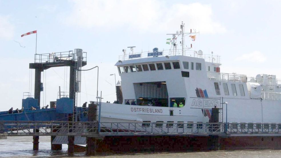 Die AG Ems erhöht die Preise für Fahrten zwischen Borkum und dem Festland. Foto: Busemann