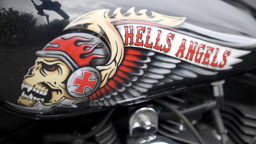 Welchen Einfluss haben die Hells Angels auf die Wiesmoorer Geschäfte? Symbolfoto: Dedert/DPA