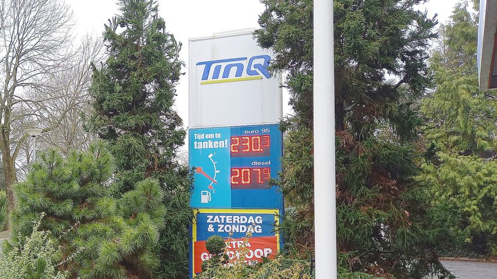 Solche Preise lockten die Autofahrer Mitte März in Scharen nach Bad Neuschanz. Foto: Vogt/Archiv