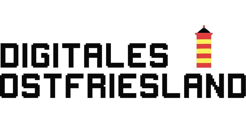 Der Pilsumer Leuchtturm ist Teil des Logos und soll in der Pixel-Darstellung gleichzeitig für Ostfriesland sowie für Digitalisierung stehen. Foto: privat