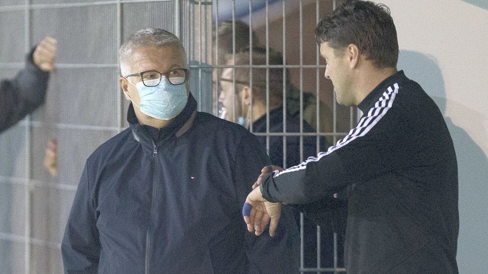Carsten Schult (links) und der Heeslinger SC entschieden sich gegen eine Berufung. Foto: Doden