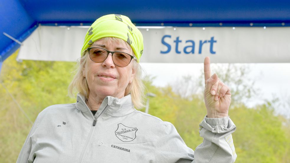Erstmals beim Ossiloop dabei war Catharina Bockhacker aus Weener. Foto: Ortgies
