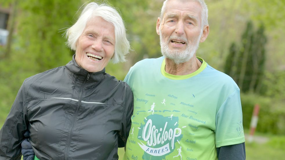 Auch das „Ossiloop-Königspaar“ Hilde und Dietrich Steinke war erneut dabei. Foto: Ortgies