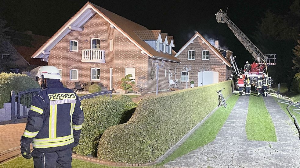 Die Feuerwehr war in Ludwigsdorf im Einsatz. Foto: Pascal Coordes/Feuerwehr