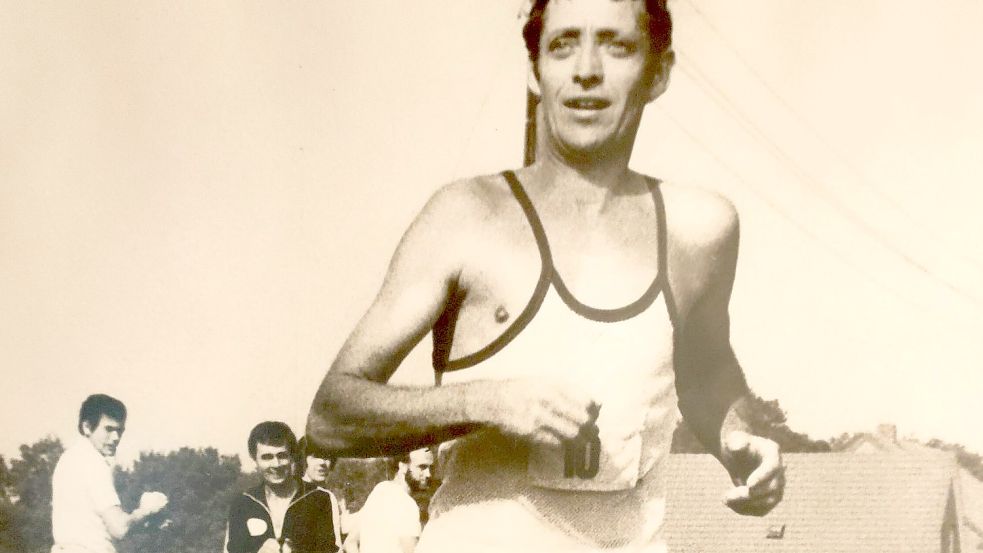 Johann Janssen lief viele Marathons, die es früher auch in Ostfriesland gab.