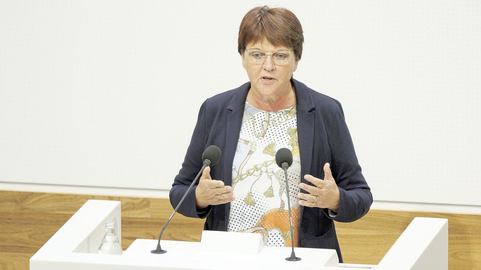 Meta Janssen Kucz: „Wir brauchen eine schnelle und dauerhafte Lösung.“ Foto: Matthey/DPA