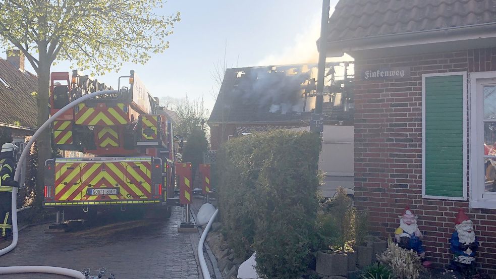 Das Gebäude an der Eggerik-Beninga-Straße in Grimersum ist unbewohnbar. Foto: Harms