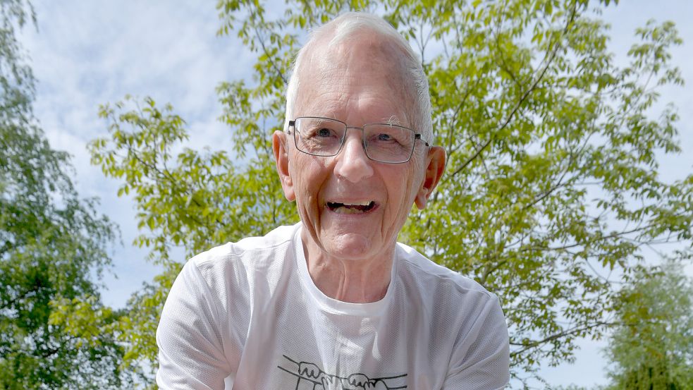 Bodo von Preyss ist mit 83 Jahren der älteste Ossilooper des Jahres. Foto: Ortgies
