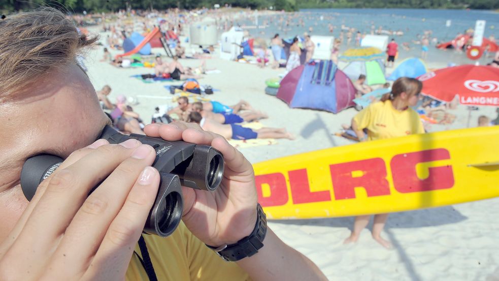 Der Badesee in Tannenhausen ist gerade im Sommer ein beliebtes Ausflugsziel. Der Eintritt ist frei. Fotos: Archiv/Ortgies