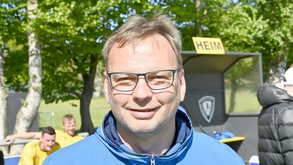 Uwe Welzel arbeitet mit Freude bei seinem Heimatverein. Foto: Lohmann