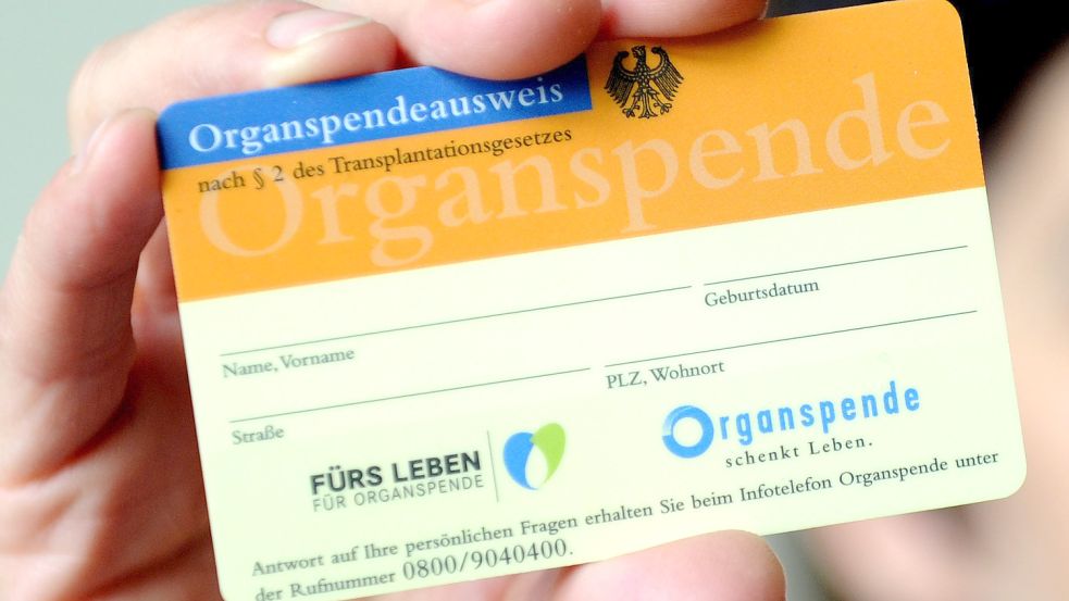 Ein Organspende-Ausweis macht deutlich, ob man spenden möchte – oder eben nicht. Foto: Archiv
