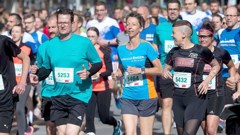 Die Fünf-Kilometer-Distanz absolvierten 981 Läuferinnen und Läufer. Foto: Doden