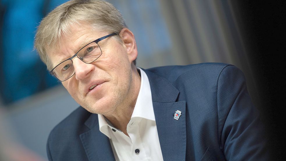 Die Lage ist ernst: Bürgermeister Horst Feddermann beschönigte in seiner Haushaltsrede nichts. Foto: Archiv/Ortgies