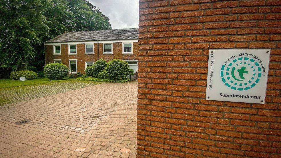 Die Superintendentur in Aurich an der Julianenburger Straße.