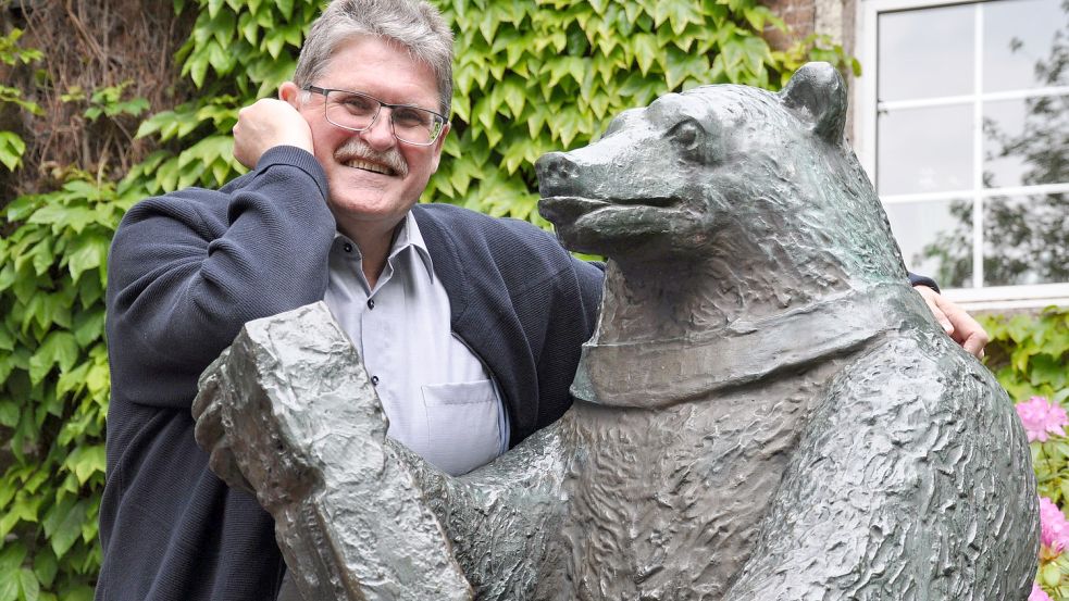 Adalbert Oldewurtel ist Esenser durch und durch. Der Bär als Wappentier hat ihn bei seinem Wirken als Stadtmanager stets begleitet und inspiriert. Foto: Ullrich