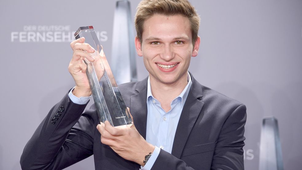 Fabian Köster wurde 2018 mit dem Nachwuchspreis beim Deutschen Fernsehpreis ausgezeichnet. Er zählt zu den bekanntesten Gesichtern der „Heute Show“ im ZDF. Foto: dpa/Henning Kaiser