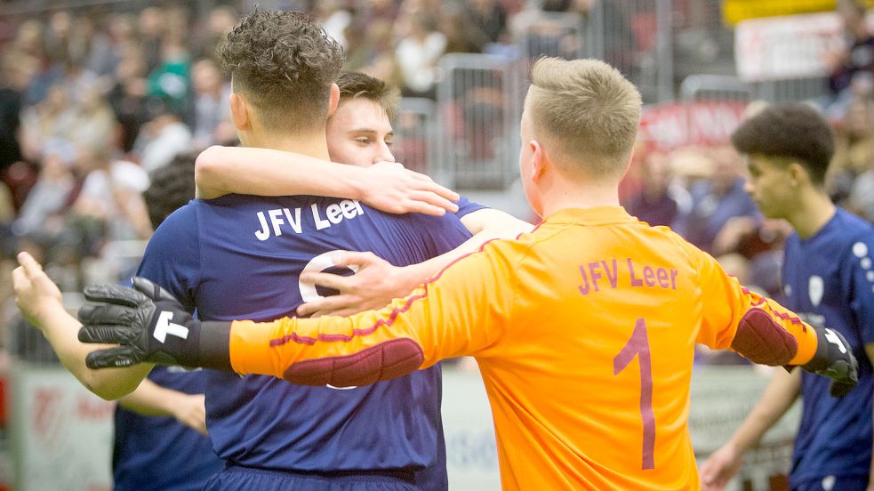 Seit elf Jahren gibt es den JFV Leer. In der vergangenen Saison gingen zehn Teams an den Start. Doch zwischen dem Jugendförderverein und den Stammvereinen gab es in letzter Zeit immer wieder Knatsch. Archivfoto: Doden