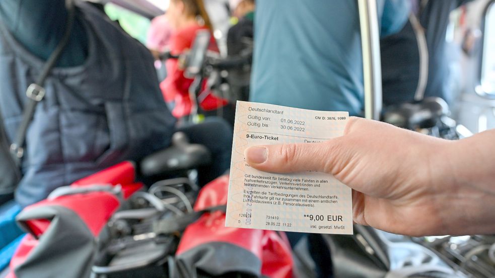 Das 9-Euro-Ticket gilt nicht in den Intercity-Zügen nach Norddeich-Mole und das ist auch richtig so. Foto: IMAGO/Teresa Kröger