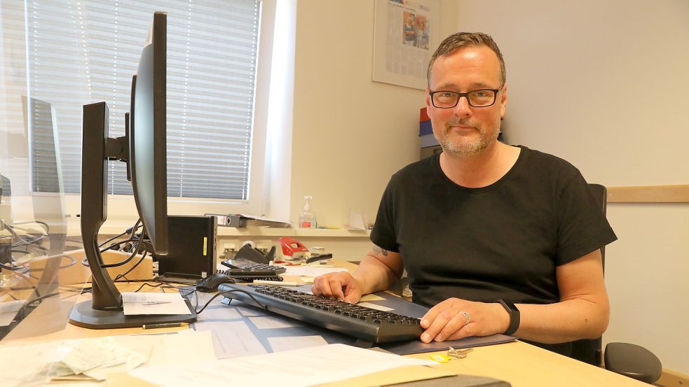 Stephan Peters liegen alle Geflüchteten am Herzen. Derzeit versucht er unter anderem, fünf verwaiste Geschwister aus der Ukraine im Alter zwischen 16 und 20 Jahren gemeinsam unterzubringen. Wer weiterhelfen kann, soll sich bei ihm melden. Archivfoto: Hock