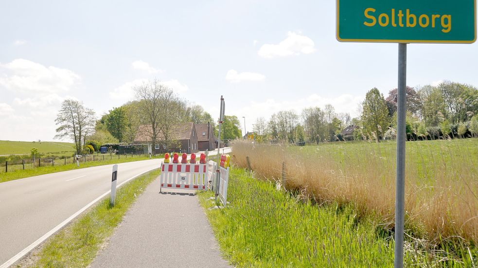 In der kommenden Woche ist die Ortsdurchfahrt von Soltborg gesperrt. Foto: Wolters/Archiv