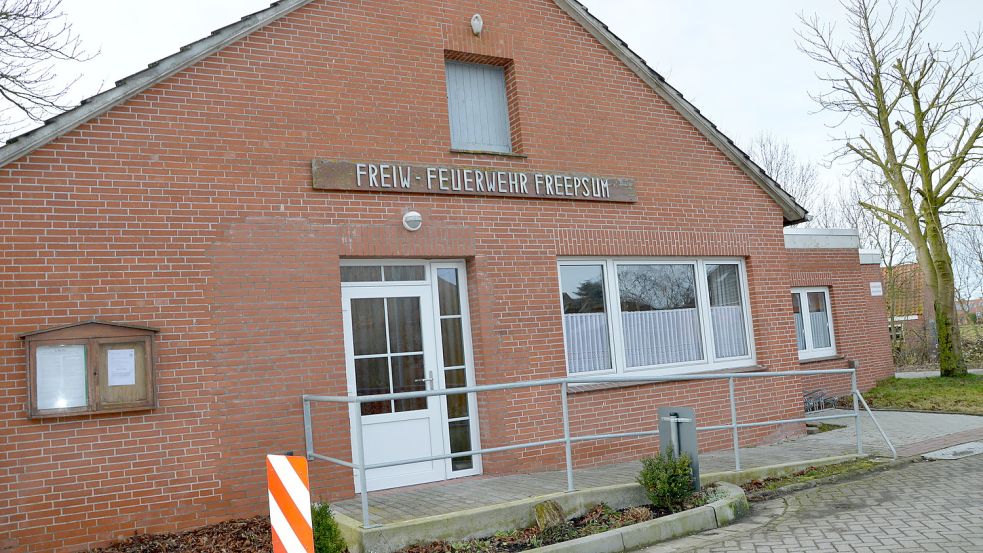 Was wird aus den früheren Räumen der Freepsumer Feuerwehr? Die Gemeinde will zusammen mit der Dorfgemeinschaft eine Lösung finden. Foto: Archiv