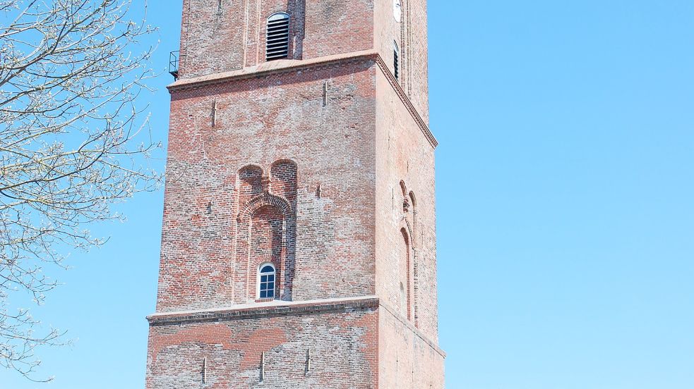 Der 1576 errichtete Alte Leuchtturm ist das älteste Bauwerk auf der Insel Borkum. Foto: Ferber