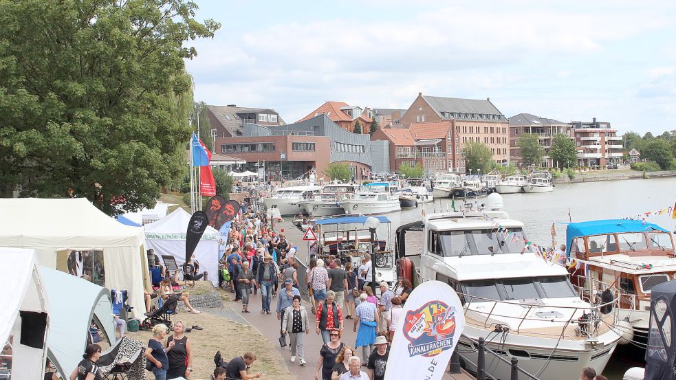 Rund 70 Schiffe werden von den Veranstaltern erwartet. Foto: Stadtmarketing Leer