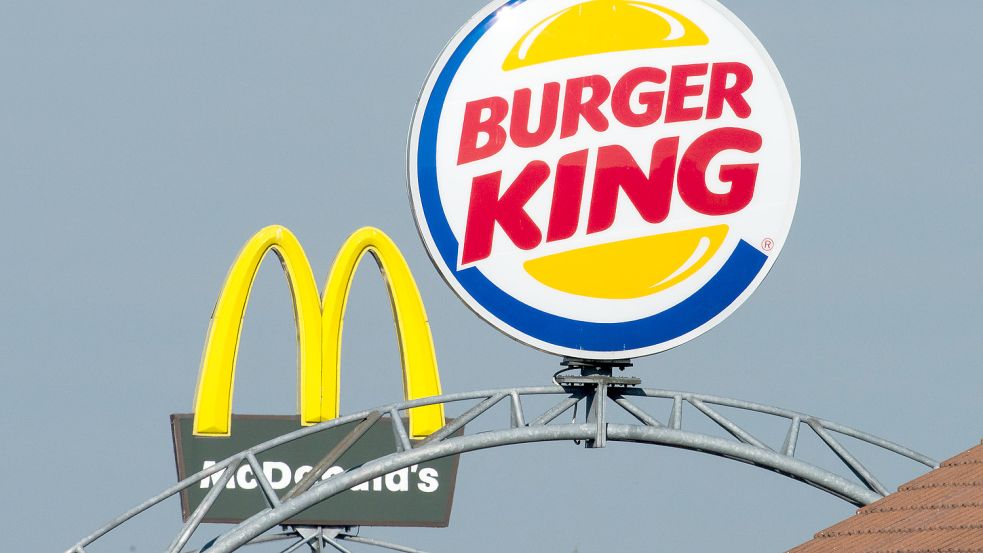 Burger King ist hinter McDonald‘s die klare Nummer zwei bei den Fast-Food-Ketten – in Deutschland und weltweit. Foto: dpa