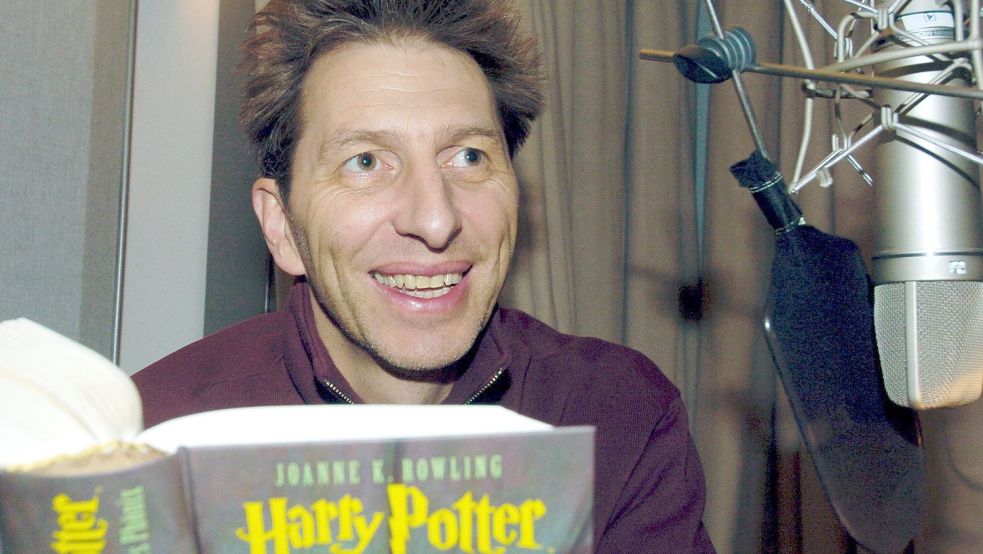 Die Stimme hinter den deutschen Harry-Potter-Hörbüchern: Rufus Beck. Foto: dpa/ Frank Mächler