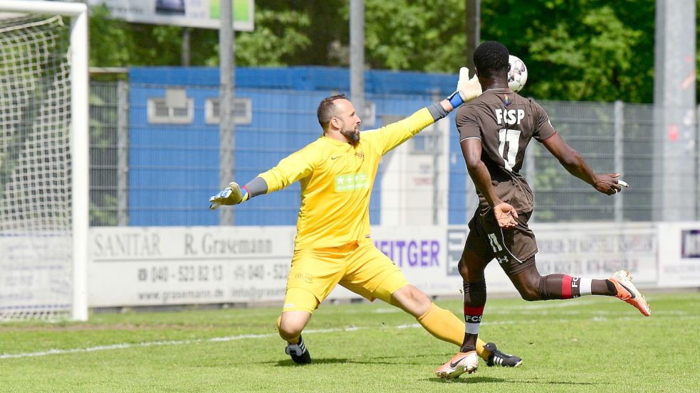 Für den TSV Havelse spielt Alexander Dlugaiczyk nun schon zum dritten Mal. Die Garbsener sind der Herzensverein des Hannoveraners geworden. Archivfoto: Imago