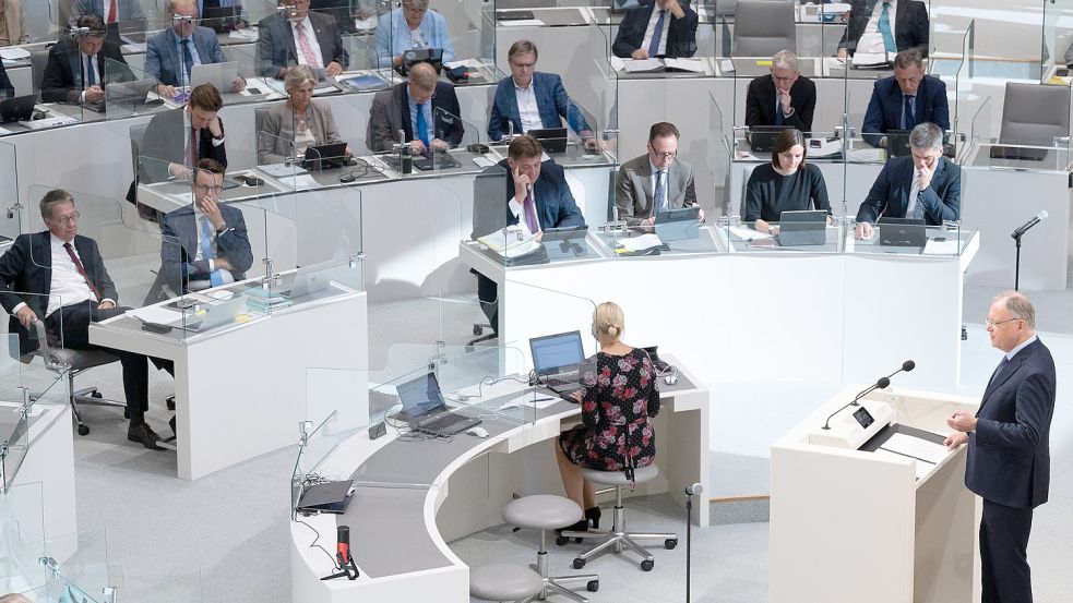 Der Landtag wird am 9. Oktober neu gewählt. Foto: Stratenschulte/dpa