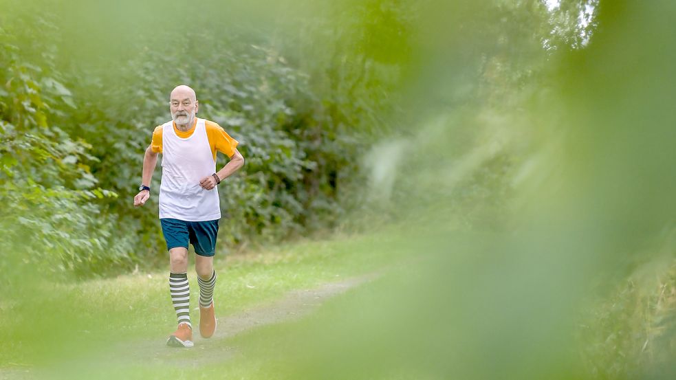 Manfred Boldt ist nach seiner Krebsbehandlung wieder ins Training eingestiegen. Foto: Ortgies