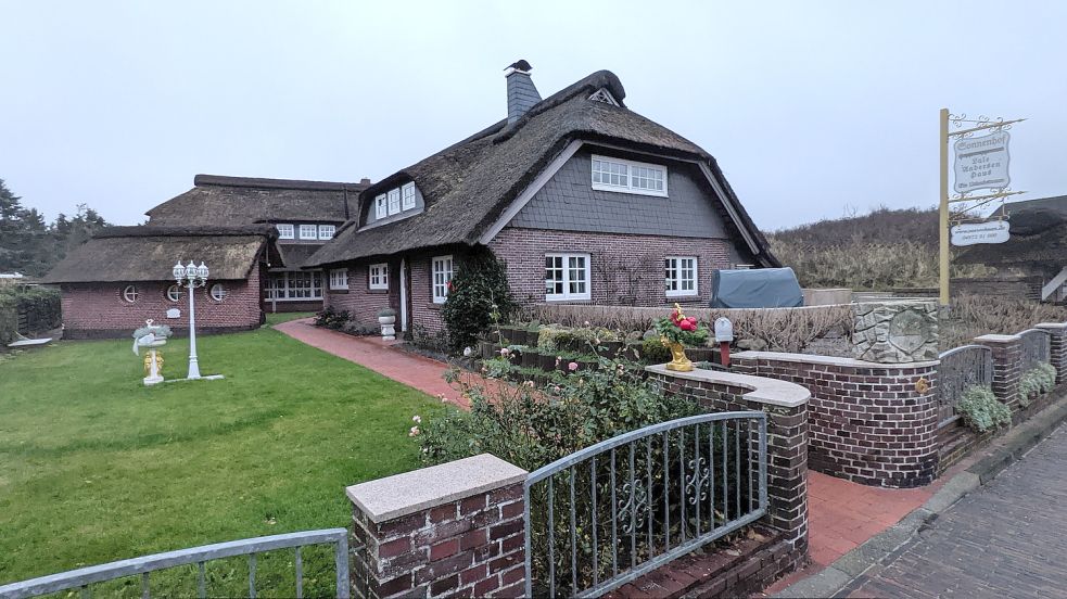 In diesem Haus hat die Sängerin auf Langeoog gewohnt. Foto: Jürgens