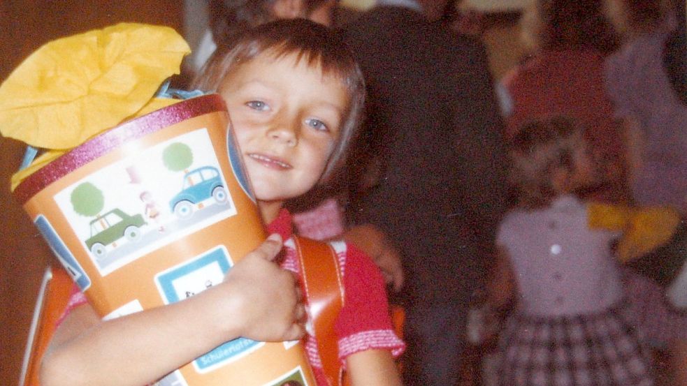 Rüdiger Musolf bei der Einschulung. Foto: Privat
