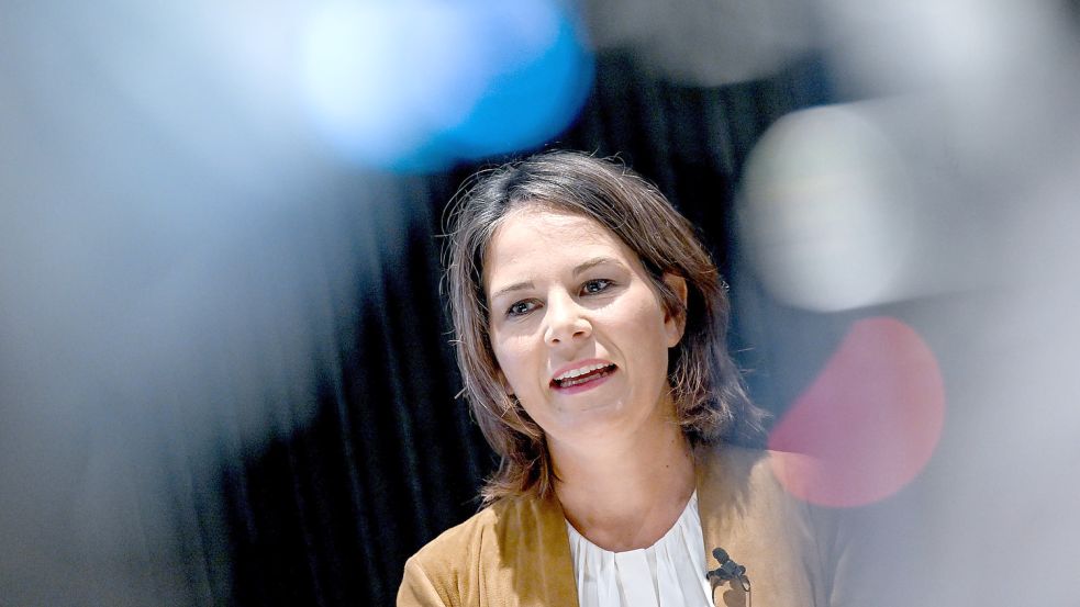 Im Fokus öffentlicher Aufmerksamkeit: Bundesaußenministerin Annalena Baerbock. Foto: dpa