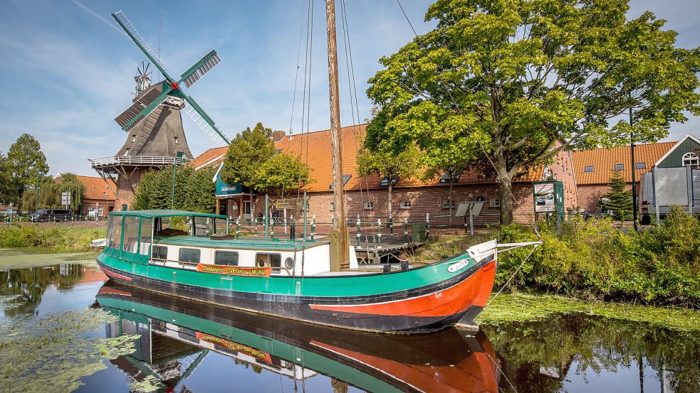 Die Mühle in Ostgroßefehn: Dort soll auf Sicht wieder Mehl für Brot gemahlen werden können.