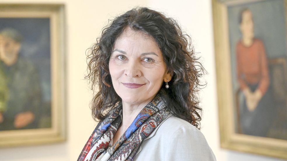 Beate C. Arnold ist künstlerische Leiterin des Barkenhoff in Worpswede. Foto: Karsten Klama/dpa