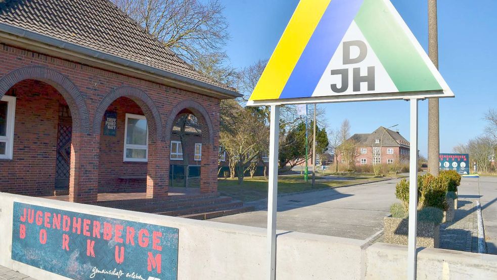 Die Borkumer Jugendherberge hat sich als Unterkunft für Flüchtlinge bereits während der großen Welle 2015/16 bewährt. Foto: Archiv