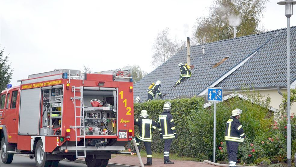 Wer nasses Holz verheizt, riskiert einen Schornsteinbrand. Foto: Archiv/Zein