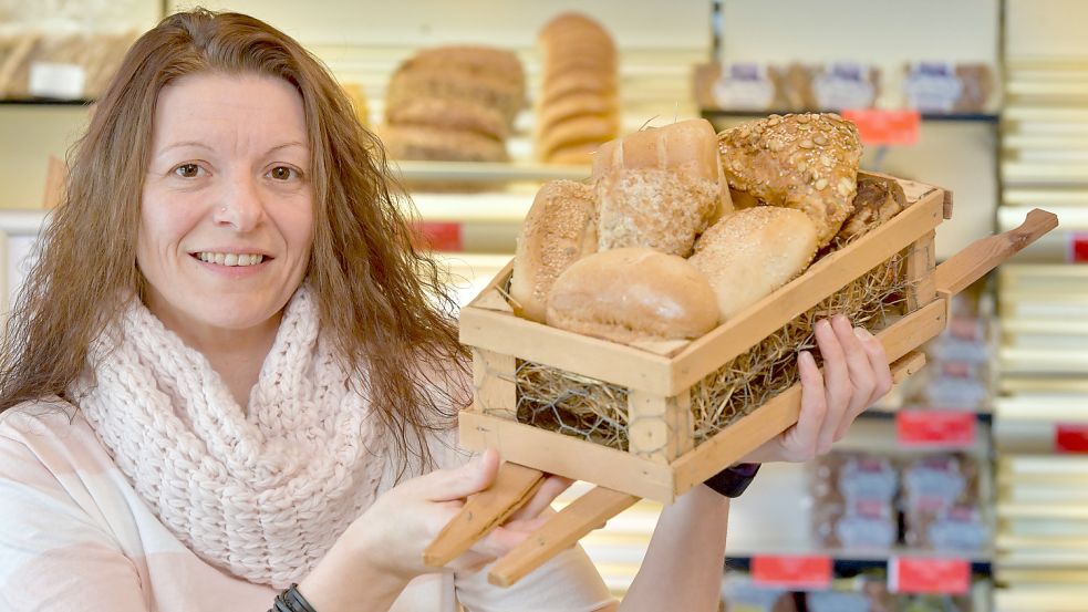 Gertha Jünke ist Chefin in der Bäckerei Behman. Foto: Ortgies/Archiv