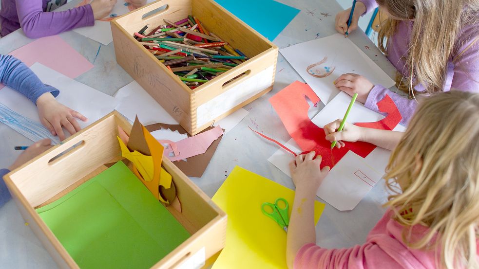 Aus den Leeraner Grundschulen sollen Ganztagesgrundschulen werden. Symbolbild: Uwe Anspach/dpa