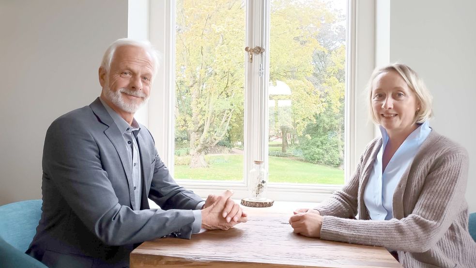 Helmuth Brümmer und Gudrun Hartog freuen sich auf den Start. Foto: Vogt