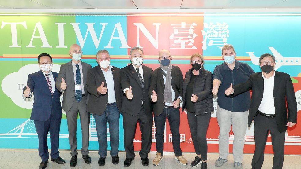 Sechs Bundestagsabgeordnete sind für mehrere Tage zu Besuch in Taiwan. Foto: Außenministerium Taiwan
